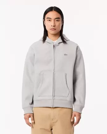 Loose Fit Zip-Up Hoodie för 2650 kr på Lacoste