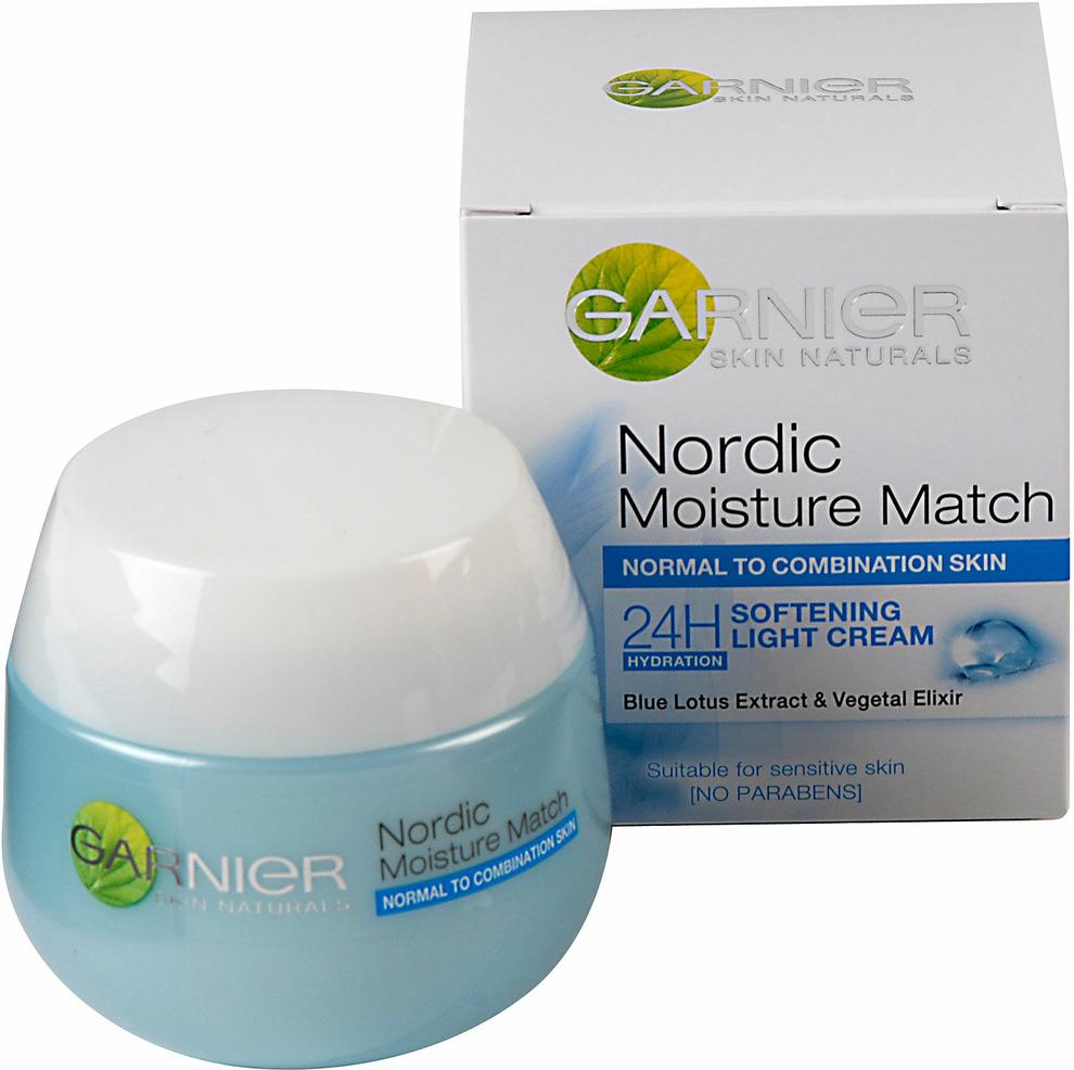 Ansiktscreme Garnier Nordic Moisture Match Normal Skin för 49 kr på ÖoB