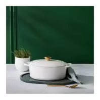 Oval Gryta 6,3L 31cm, White för 4539 kr på Önska