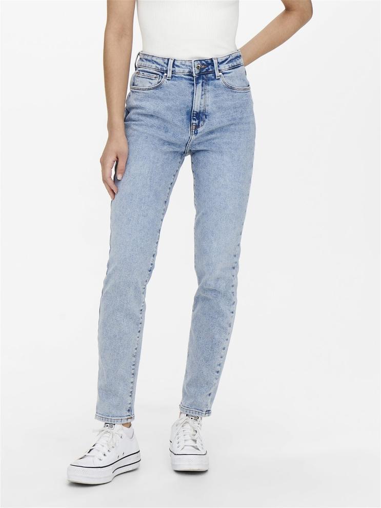 ONLEmily highwaisted Straight fit-jeans för 549,95 kr på Only