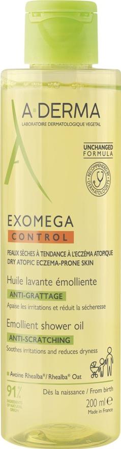 A-Derma Exomega control shower oil, 200 ml för 139 kr på Lloyds Apotek