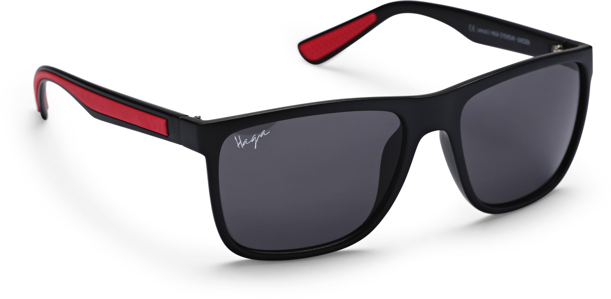 Haga Solglasögon Bern Matt Black - Grey lens, 1 styck för 279 kr på Lloyds Apotek
