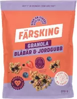 Granola Blåbär & Jordgubb 375g Färsking för 35 kr på MatHem